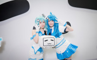 【コスプレ】「ビリビリ動画」双子の中国人気レイヤーがダンスパフォーマンスで魅了！【ニコニコ超会議2019】 画像