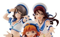 「ラブライブ！サンシャイン!!」高海千歌、桜内梨子、渡辺曜の笑顔が眩しい！フィギュア登場 画像