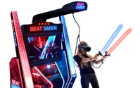 ライトセイバー×音ゲー!? VRリズムゲーム「Beat Saber」アーケード版が日本初登場！ 画像