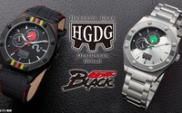 「仮面ライダーBLACK」今も俺たちの心に…BLACK＆シャドームーンをデザイン 大人の腕時計登場 画像