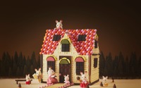 「シルバニアファミリー」あの“赤い屋根のお家”をチョコレートだけで徹底再現！ レシピが公開 画像