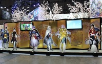 「刀剣乱舞」アプリゲーム披露、「艦これ」フィギュアが並んだ東京ゲームショウ2015のDMMブース 画像