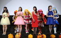 「映画Go！プリンセスプリキュア」初日舞台挨拶で嶋村、浅野、山村、沢城が語るチームワークの秘訣 画像