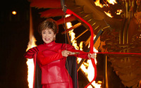 小林幸子が「ハンガー・ゲーム」のヒロインに　炎に包まれた“ラスボス”イベント開催 画像