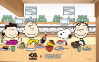 「PEANUTS」×「くら寿司」コラボ開催！スヌーピーの“寿司皿”ほか限定グッズ&SPメニューが登場【6月26日～】 画像