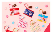 「不二家」ペコちゃんとポコちゃんのお菓子がチャーム＆ミニポーチに♪可愛さ満点の食玩が登場 画像