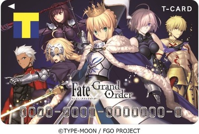 『Fate/Grand Order』デザインのTカードが登場！ 武内崇サイン入りBlu-rayなどが抽選で当たる特典も