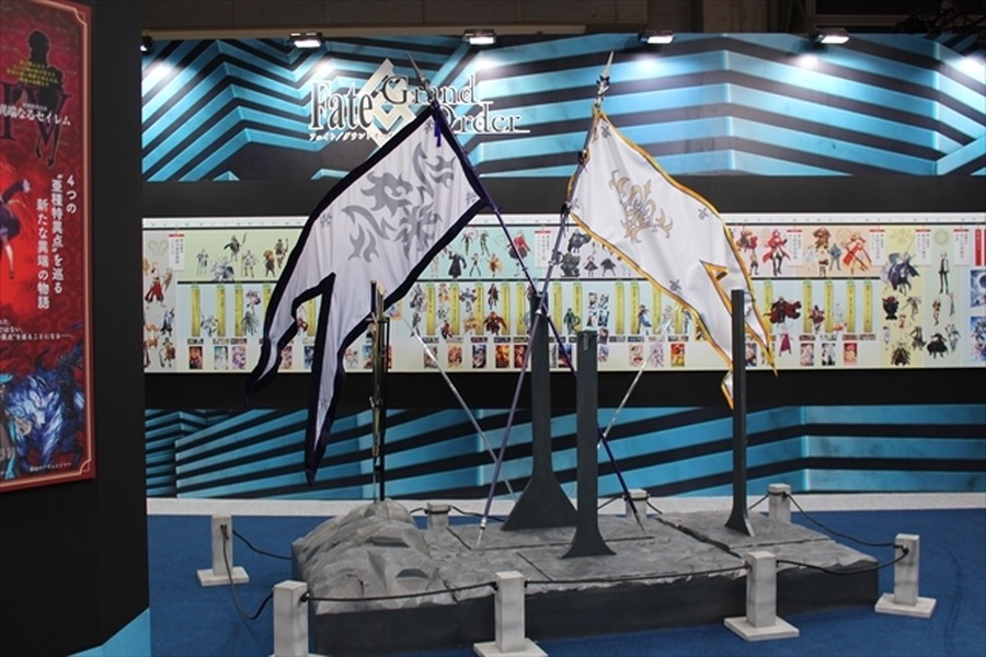 「Fate/Grand Order」AnimeJapan史上最大のブースに 実物大宝具の展示も【AJ2017】