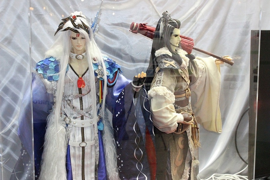 ニトロプラスブースは「刀剣乱舞」「Thunderbolt Fantasy」に女性ファンが殺到【AJ2017】