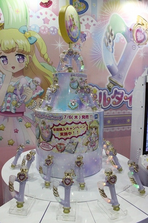 「プリパラ」関連グッズが目白押しなタカラトミーアーツブース 多彩なクッキングトイも【おもちゃショー2017】