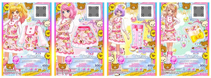 「アイカツスターズ！」に「リラックマ」コラボドレスが登場 グッズ化も