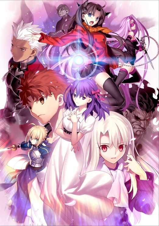 劇場版『Fate/stay night [Heaven’s Feel]I.presage flower』ビジュアル(C)TYPE-MOON・ufotable・FSNPC