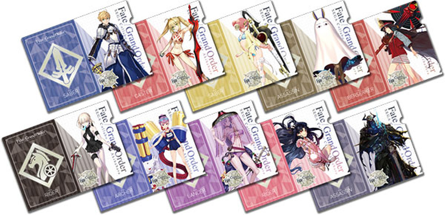 「クリアファイルB」各400円（税込）(C)TYPE-MOON / FGO PROJECT