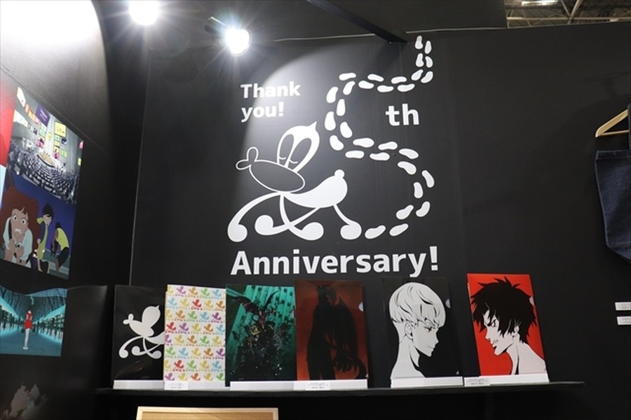 「DEVILMAN crybaby」のサイエンスSARUブース、複製原画が