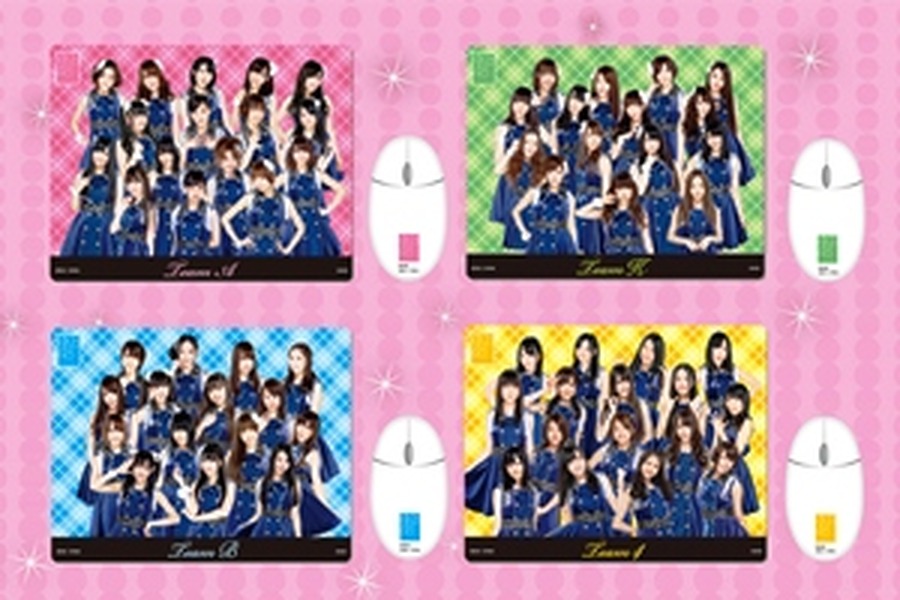 AKB48 USBマウス＆3Dマウスパッドセット登場時期：　7月登場予定