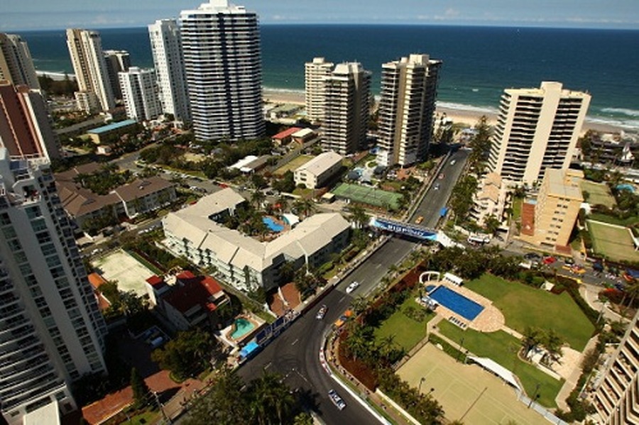 オーストラリアの拠点都市ゴルードコースト　(c) 2010 Getty Images