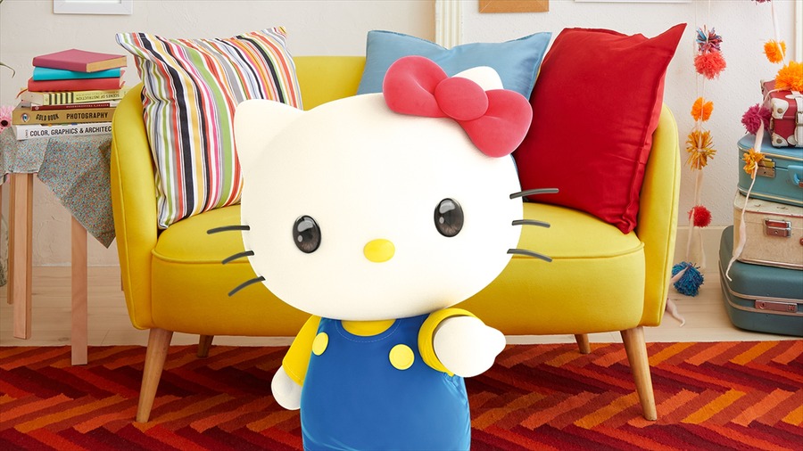 「HELLO KITTY CHANNEL 配信開始！」(C)'76, '18 SANRIO 著作 (株)サンリオ