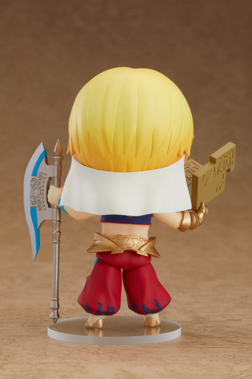 「ねんどろいど キャスター/ギルガメッシュ 霊基再臨 Ver.」5,556円（税別）(C)TYPE-MOON / FGO PROJECT