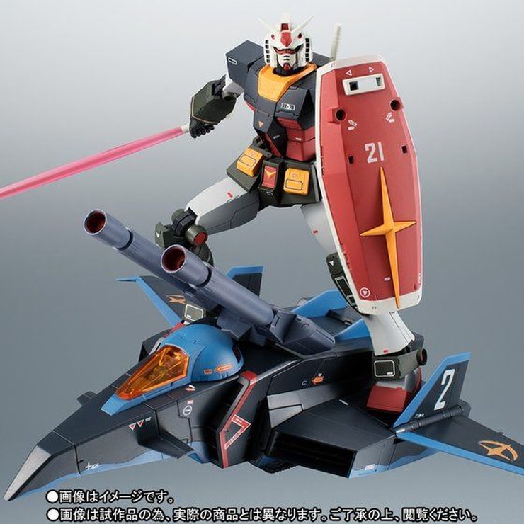 「ROBOT魂 〈SIDE MS〉 RX-78-2 ガンダム ＆ Gファイター ver. A.N.I.M.E.～リアルタイプカラー～」13,500円（税込）(C)創通・サンライズ