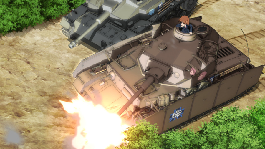 劇場アニメ『ガールズ＆パンツァー 最終章 第2話』特報場面カット(C)GIRLS und PANZER Finale Projekt