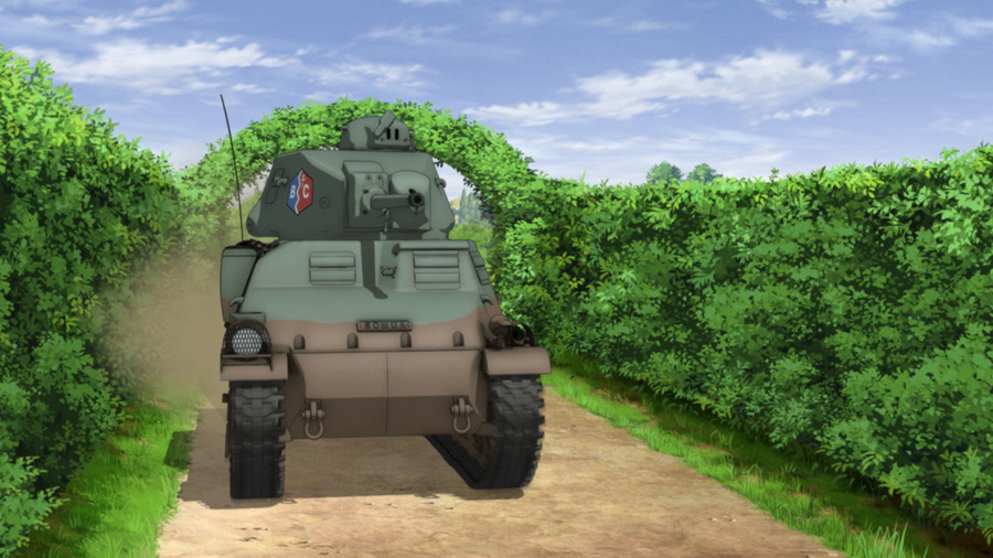 劇場アニメ『ガールズ＆パンツァー 最終章 第2話』特報場面カット(C)GIRLS und PANZER Finale Projekt