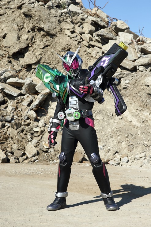 『平成仮面ライダー20作記念 仮面ライダー平成ジェネレーションズ FOREVER』Wアーマー(C)石森プロ・テレビ朝日・ADK・東映