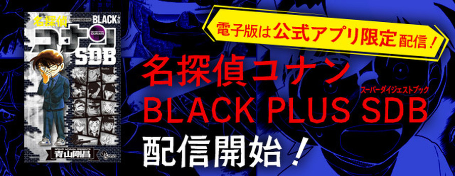 『名探偵コナンBLACK　PLUS　SDB（スーパーダイジェストブック）』(c)青山剛昌／小学館　(c)CYBIRD