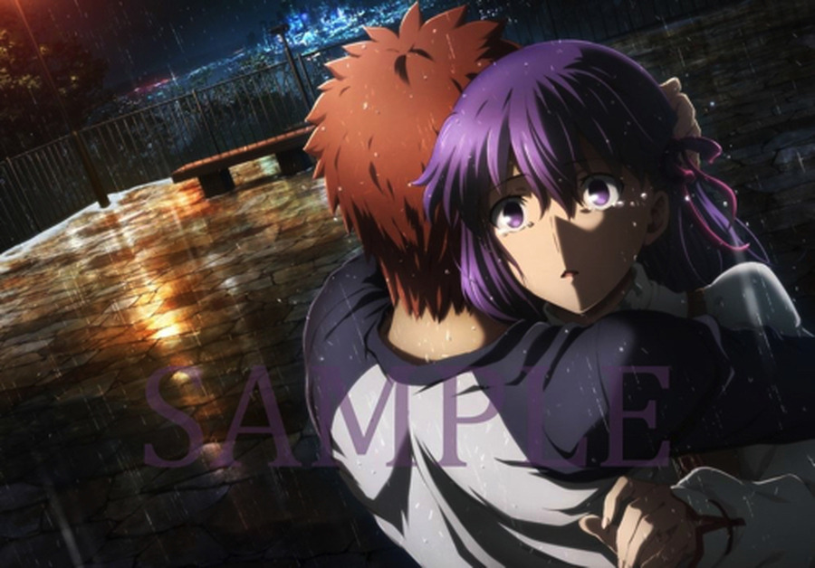 劇場版『Fate/stay night [Heaven's Feel]」II.lost butterfly』「ufotable描き下ろしクリアポスターファイルI」#3　レイン（C）TYPE-MOON・ufotable・FSNPC