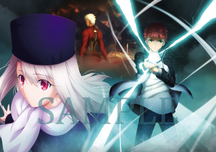 劇場版『Fate/stay night [Heaven's Feel]」II.lost butterfly』「ufotable描き下ろしクリアポスターファイルI」#2　まもるべきもの（C）TYPE-MOON・ufotable・FSNPC