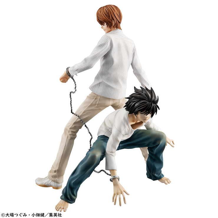 「G.E.M.シリーズ DEATH NOTE(デスノート) 夜神月＆L」29,160円（税込）（C） 大場つぐみ・小畑健／集英社