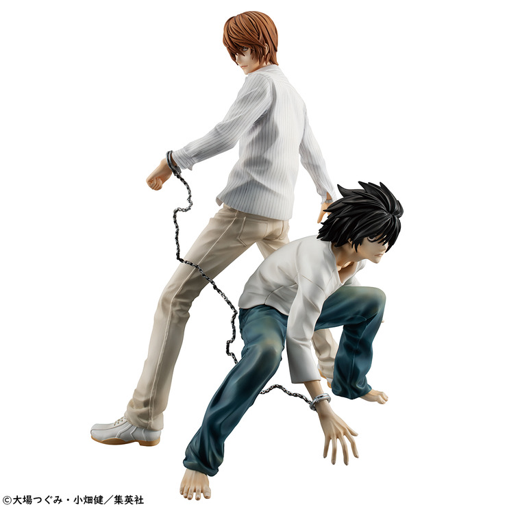 「G.E.M.シリーズ DEATH NOTE(デスノート) 夜神月＆L」29,160円（税込）（C） 大場つぐみ・小畑健／集英社