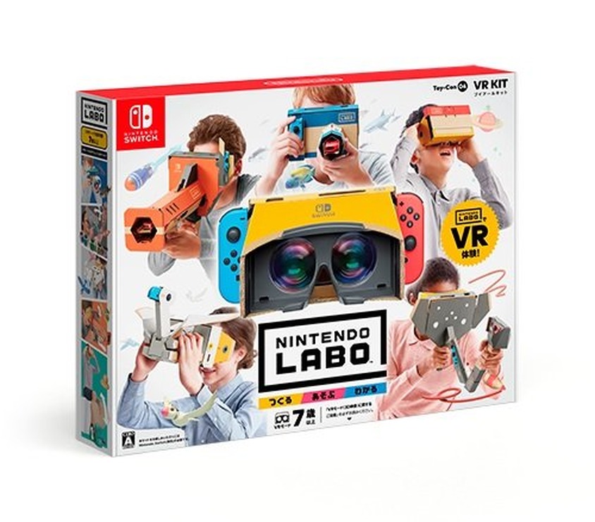 『Nintendo Labo: VR Kit』4月12日発売決定―ニンテンドースイッチでお手軽なVR体験！