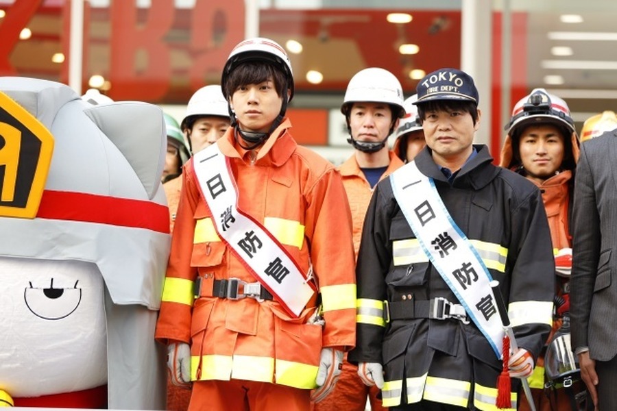 『炎炎ノ消防隊』神田消防署 一日消防官イベント（C）大久保篤・講談社／特殊消防隊動画広報課