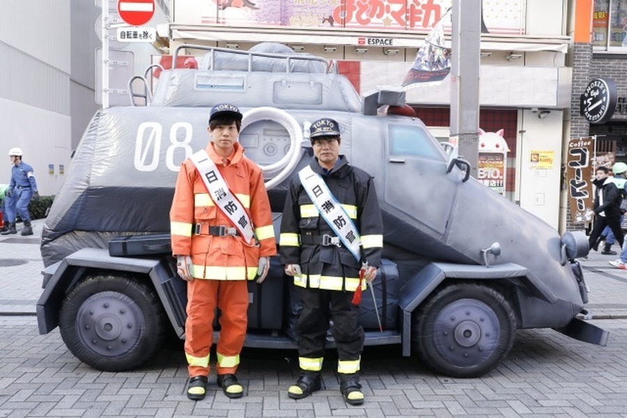 『炎炎ノ消防隊』神田消防署 一日消防官イベント（C）大久保篤・講談社／特殊消防隊動画広報課