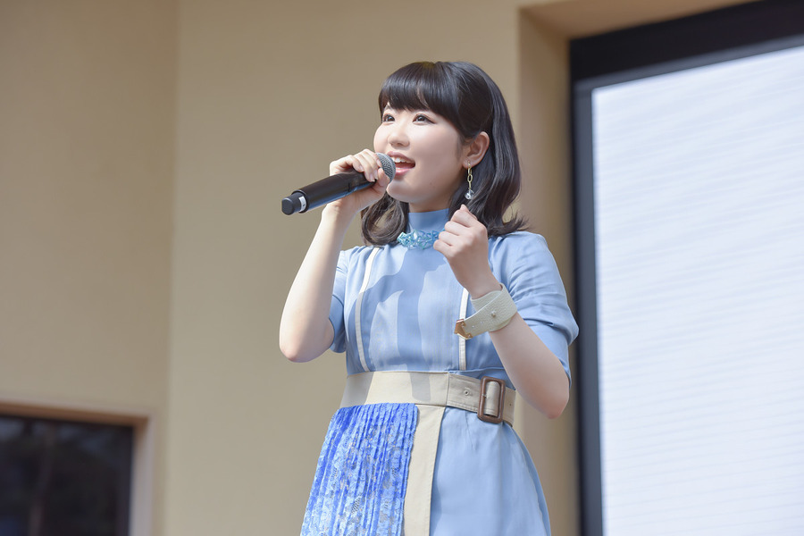 東山奈央2ndアルバム「群青インフィニティ」CD発売記念イベント「うぉーうぉーしようぜ!!」photo：高田 梓