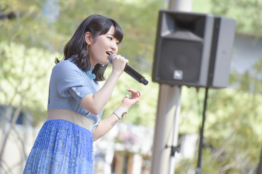 東山奈央2ndアルバム「群青インフィニティ」CD発売記念イベント「うぉーうぉーしようぜ!!」photo：高田 梓