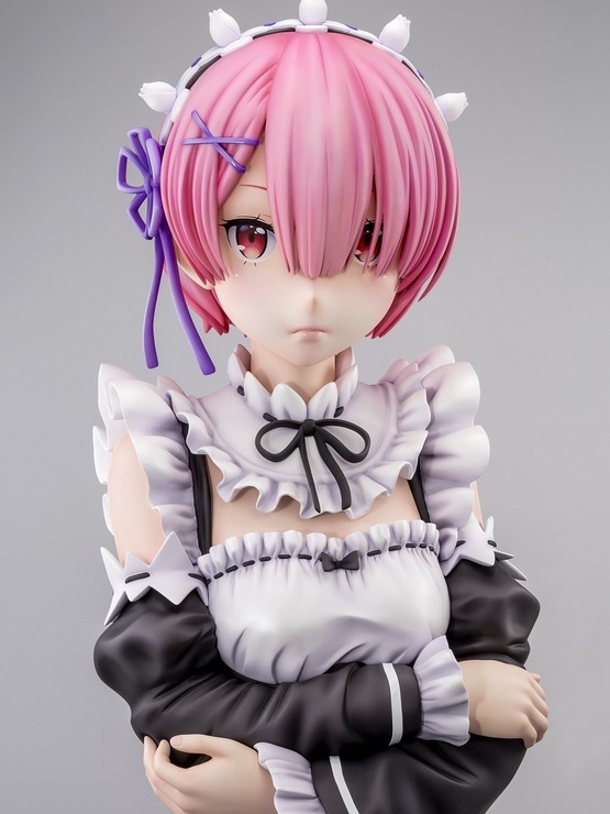 「Re:ゼロから始める異世界生活 ラム1/1 胸像フィギュア」234,000円 （税別）（C）長月達平・株式会社KADOKAWA刊／Re:ゼロから始める異世界生活製作委員会