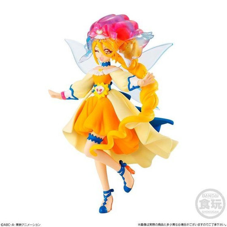 「HUGっと！プリキュア　キューティーフィギュア キュアアンジュ＆キュアエトワール」4,400円（税込）（C）ABC-A・東映アニメーション