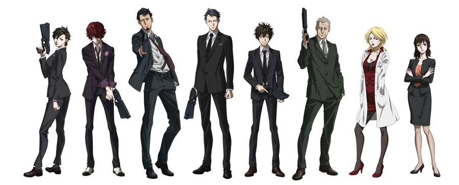 『PSYCHO-PASS サイコパス 3』刑事課キャラクタービジュアル（C）サイコパス製作委員会