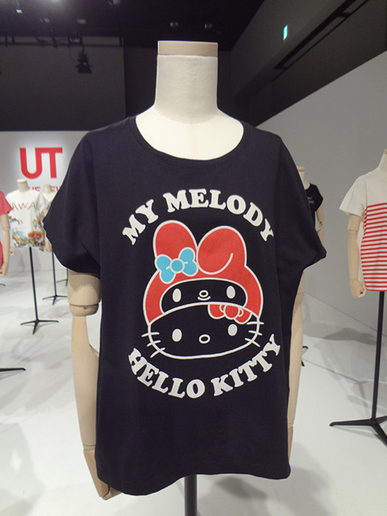 UT14SSコレクション、マイメロディを被ったハローキティ　(C)FASHION HEADLINE