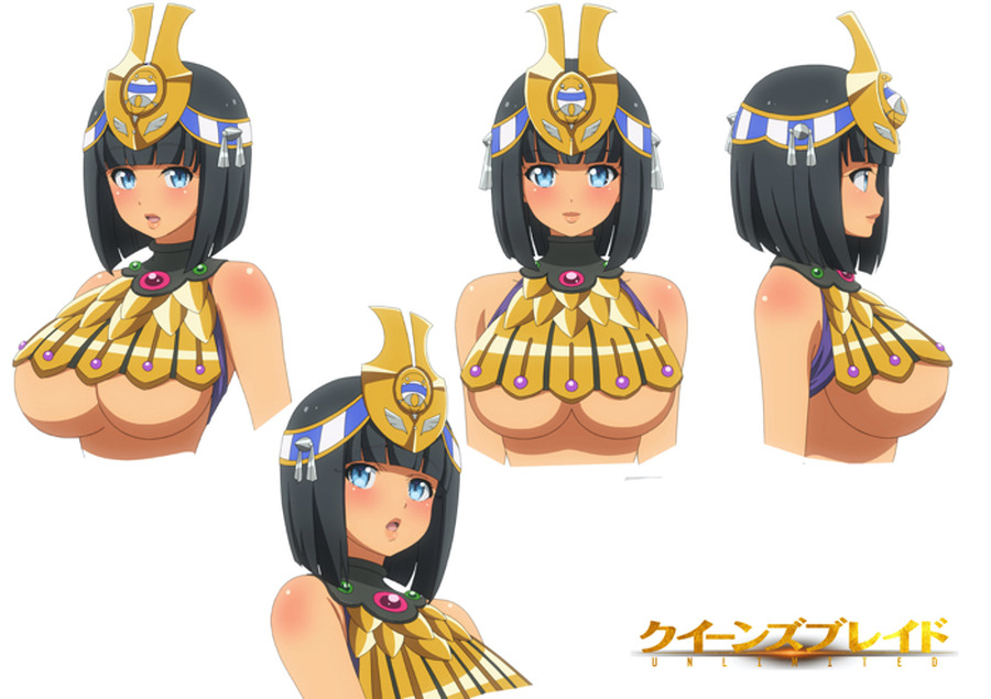 『クイーンズブレイドUNLIMITED』古代の王女メナス（C）HobbyJAPAN