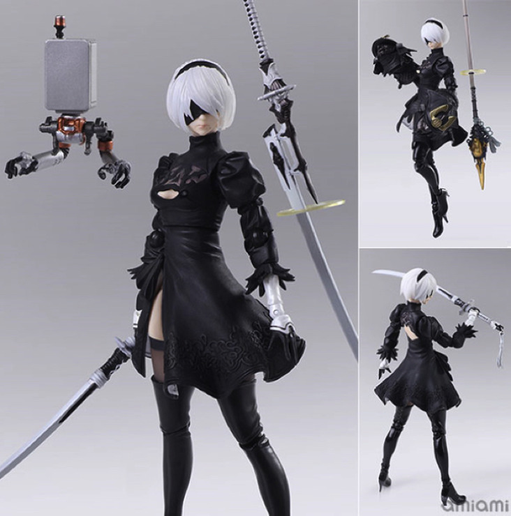 「BRING ARTS NieR：Automata ヨルハ 二号 B型 Version 2.0 アクションフィギュア」8,580円（C）2017 SQUARE ENIX CO.， LTD. All Rights Reserved.