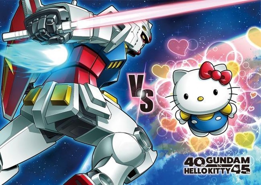 「ガンダムvsハローキティ 対決プロジェクト」（C）創通・サンライズ （C）'76,'20 SANRIO 著作 （株）サンリオ