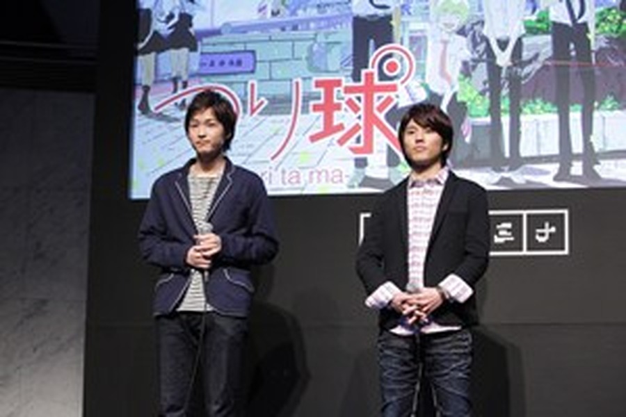 『つり球』のキャストふたり。逢坂良太さん、入野自由さん