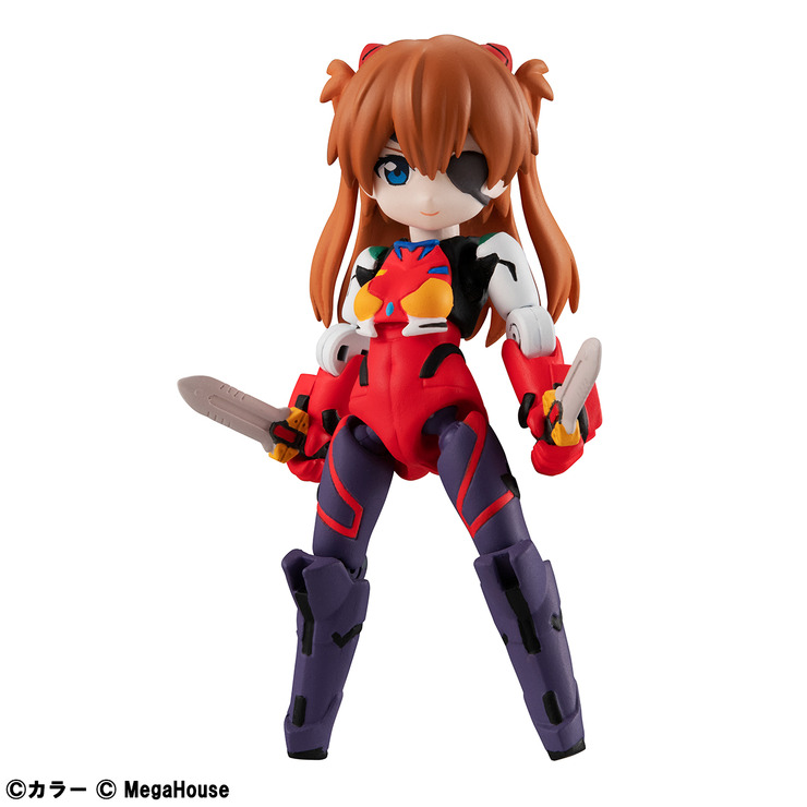 「デスクトップアーミー ヱヴァンゲリヲン新劇場版 / 式波・アスカ・ラングレー」1,980円（税別）（C）カラー（C）MegaHouse