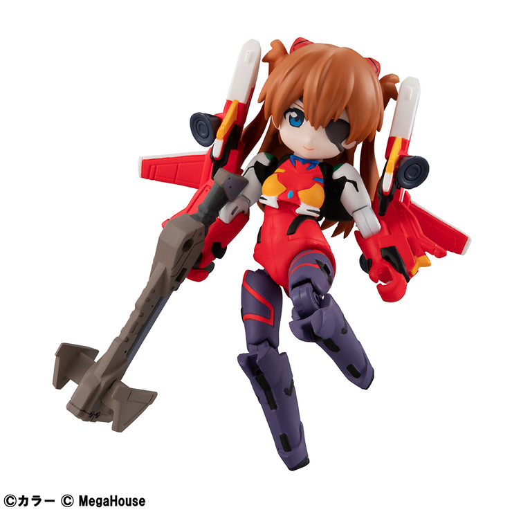 「デスクトップアーミー ヱヴァンゲリヲン新劇場版 / 式波・アスカ・ラングレー」1,980円（税別）（C）カラー（C）MegaHouse