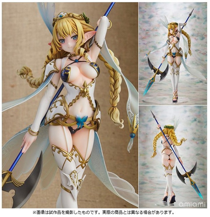 「エルフ村 第3村人 リンシア アンテナショップ限定版 1/6スケール完成品フィギュア」参考価格：19,800円(税込)（C）VERTEX