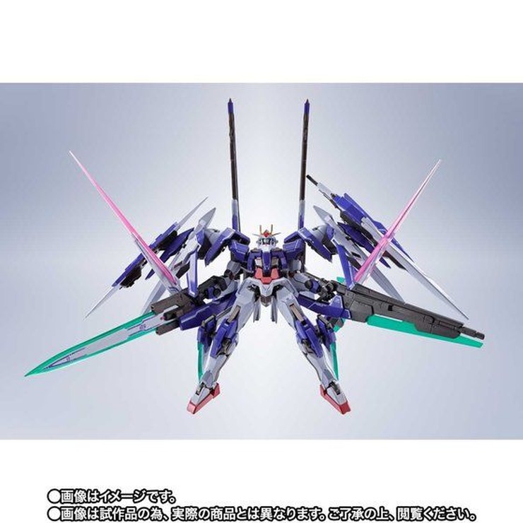 「METAL ROBOT魂 ＜SIDE MS＞ ダブルオーザンライザーセブンソード+GNソードIIブラスターセット」22,000円（税込）（C）創通・サンライズ