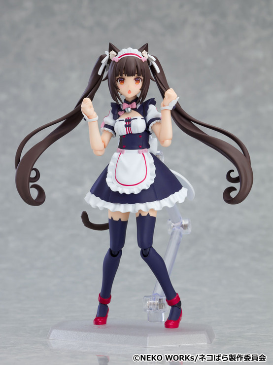 「figma ショコラ」8,000円（税別）（C）NEKO WORKs/ネコぱら製作委員会