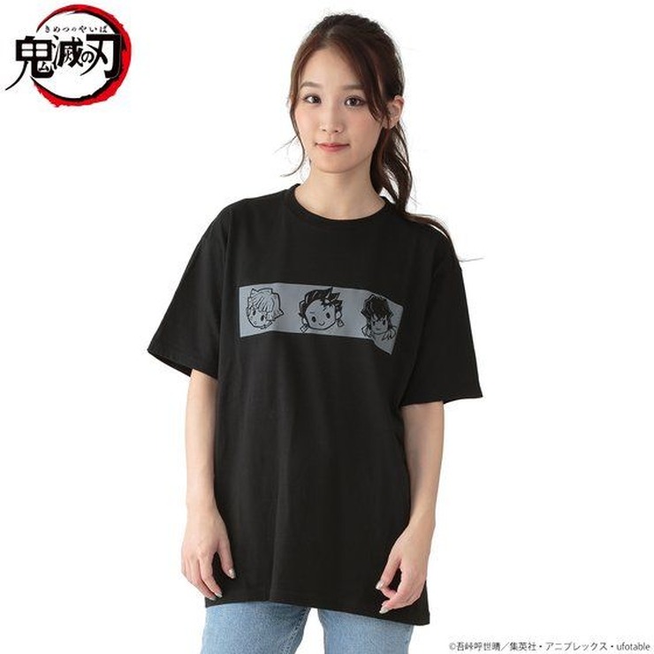 「ゆるっと鬼滅の刃　モチーフ柄Ｔシャツ」各3,850円（税込）(C)吾峠呼世晴／集英社・アニプレックス・ufotable